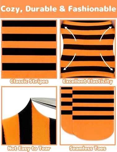 Olreco Toddler Tights Ultra Soft Baby Tights for Girls Halloween Tights Girls Tights Toddler Striped Tights Witch Tights Kids in Saudi Arabia