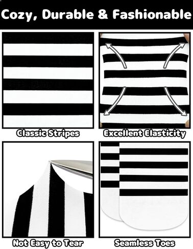 Olreco Toddler Tights Ultra Soft Baby Tights for Girls Halloween Tights Girls Tights Toddler Striped Tights Witch Tights Kids in Saudi Arabia