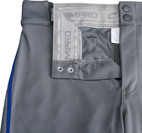 CHAMPRO Boys' Triple Crown 2.0 Open Bottom Baseball Pants with Braid in Saudi Arabia