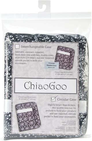 ChiaoGoo White Ribbon Circular Needle Case (2070) in Saudi Arabia