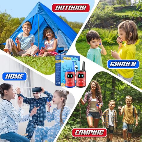 Rechargeable Walkies Talkies for Kids Toys: Spider Walkie Talkies for Kids 2 Pack Halloween Birthday Gifts for 3 4 5 6 7 8 Year Old Boys Toys Age 3-5 5-7 8-12 Year Old Boys 2 Way Radio Toy for Camping in Saudi Arabia