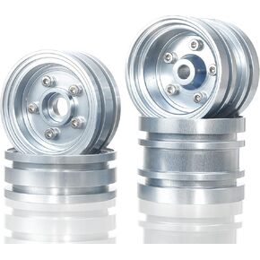 مجموعة حافة عجلة من الألومنيوم محور عجلة لجراد تاميا، الدبور، الضفدع العظيم، بطل باجي، هجوم سريع، أجزاء ترقية عربات التي تجرها الدواب (فضي) in Kuwait