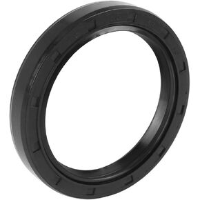 X AUTOHAUX 50mm X 65mm X 10mm Black Rubber Cover Double Lip TC Oil Shaft Seal for Car Auto