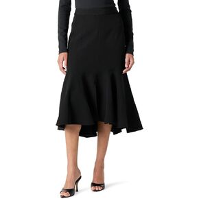 The Drop Women's Fluted Mermaid Skirt