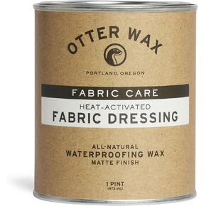 Otter Wax Heat-Activated Fabric Dressing | 1 Pint | All-Natural Canvas Water Repellent | Made in USA