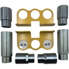 10315 Stack Truck Adapter Kit For Challenger Lifts CL10 SA10 CL9 E10 Launch TLT210 Four 3" & Two 6" stack adapters with Organizer for Challenger 10,000 and 12,000 lb Two Post Automotive Lifts