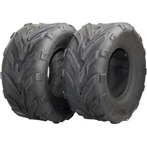 16X6.00-8 ATV Tires - 2PR All Terrain, TL QD116, Trail Sand Mud Off-Road Tires, Pack of 2, Tubeless