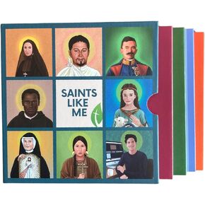 مجموعة كتب لوحة القديسين مثلي - هدية المعمودية، القديسين الكاثوليك، هدية كاثوليكية للأولاد والبنات in Kuwait