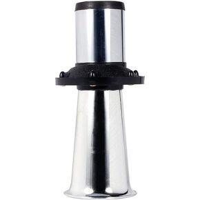12V 110DB Auto Car Truck Antique Vintage Old Horn Siren Universal AHH-OOO-GAH OOGA(silver)
