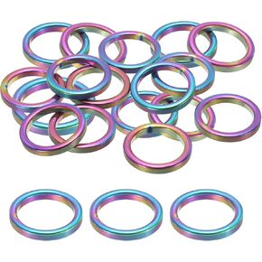 PATIKIL Fishing Rod Guide Rings Ceramic Guides Rings Fish Rod Repair Fishing Pole Eyelet Replacement