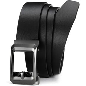 CHAOREN Ratchet Belts for Men - 1.5" Mens Belts Leather for Causual Jeans - Versatile Fit, Customizable Style