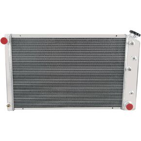 CU161 Aluminum Radiator For 1971-1990 Chevy/GMC C/K C10 C20 C30 K10 Truck Pickup, 3 Row Core Radiator