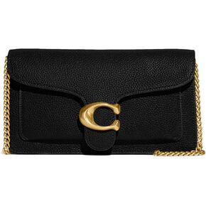 COACH Tabby Chain Clutch, Black 1