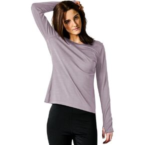 Merino 365 Women's 100% New Zealand Merino, Long Sleeve Top, Thumbloops