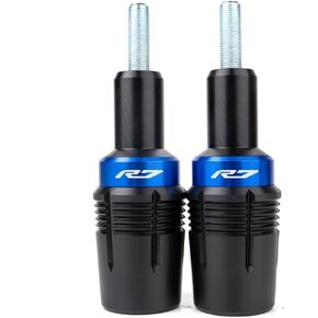 MOWOK Frame sliders for Yamaha R7 YZFR7 2021 2022 2023 2024 Motorcycle Accessories Crash Protection pad Bobbins Pad Falling Protector Frame Sliders YZF-R7 (Black)