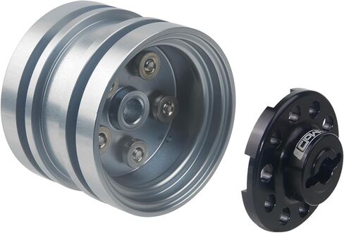 مجموعة حافة عجلة من الألومنيوم محور عجلة لجراد تاميا، الدبور، الضفدع العظيم، بطل باجي، هجوم سريع، أجزاء ترقية عربات التي تجرها الدواب (فضي) in Kuwait