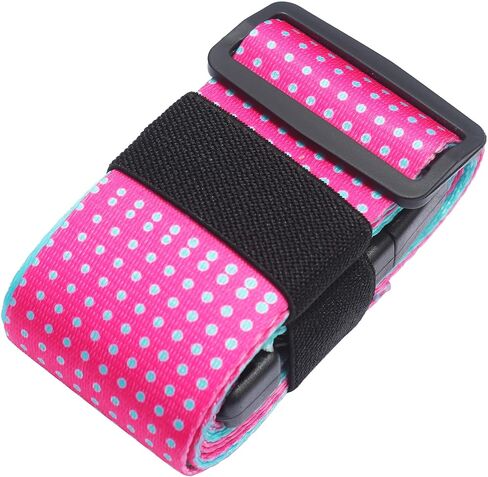 Luggage Straps for Suitcases TSA Approved Easy Pack Organized Suitcase Strap, Luggage Strap, Luggage Belt Strap, Bag Straps for Luggage. Buckle Straps Travel Accessories (Gradient Dot) in Saudi Arabia