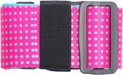 Luggage Straps for Suitcases TSA Approved Easy Pack Organized Suitcase Strap, Luggage Strap, Luggage Belt Strap, Bag Straps for Luggage. Buckle Straps Travel Accessories (Gradient Dot) in Saudi Arabia