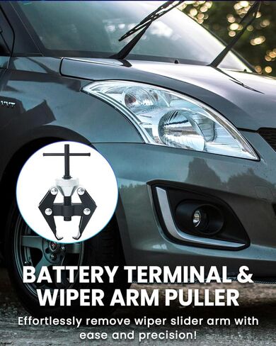 أداة إزالة ذراع الممسحة أداة إزالة ذراع الممسحة للسيارات وأداة طرفية للبطارية أداة إزالة ذراع ممسحة الزجاج الأمامي الثقيلة in Kuwait