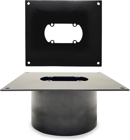 Stainless Steel Diesel Heater Turret Mount Plate for RV Motorhome Camper Eberspacher Espar Webasto Auxiliary Heating Furnace Extra Deep Mount PRO (100mm) in Saudi Arabia