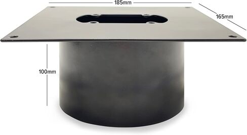 Stainless Steel Diesel Heater Turret Mount Plate for RV Motorhome Camper Eberspacher Espar Webasto Auxiliary Heating Furnace Extra Deep Mount PRO (100mm) in Saudi Arabia
