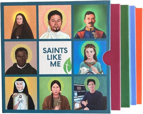 مجموعة كتب لوحة القديسين مثلي - هدية المعمودية، القديسين الكاثوليك، هدية كاثوليكية للأولاد والبنات in Kuwait