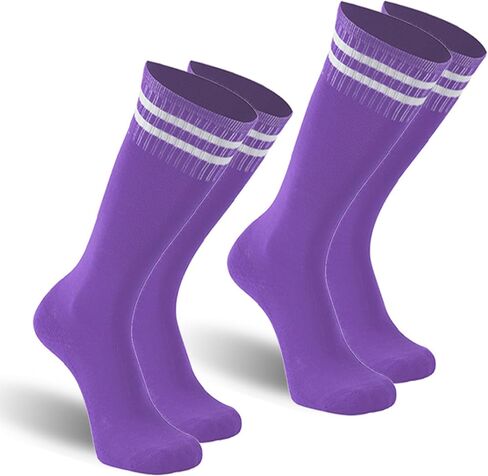 Soccer Socks Youth Kids Long Tube Football Baseball Socks Cushioned Team Socks 2/6 Pack in Saudi Arabia