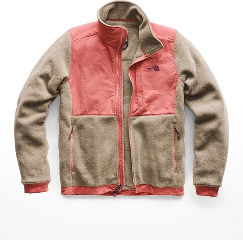 The North Face Women's Denali 2 Jacket Falcon Brown Heathered/Faded Rose NF0A3SX2 (Medium) in Saudi Arabia