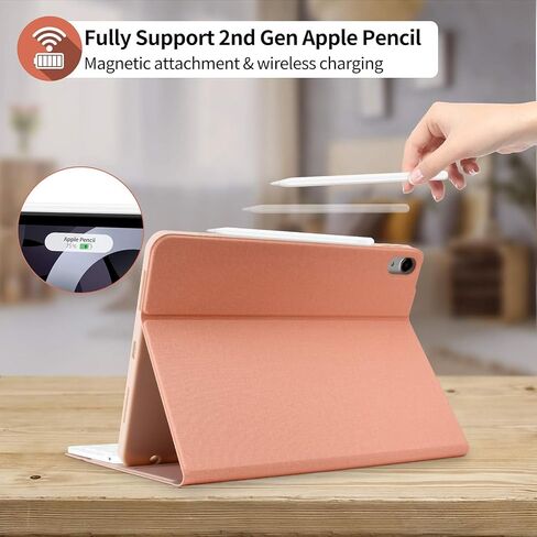 KBCASE for iPad Air 11 inch (M4/M3/M2) Case with Keyboard, Black in Saudi Arabia