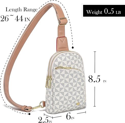 INICAT Anti Theft Small Crossbody Sling Bags RFID Blocking Chest bag for Women in Saudi Arabia
