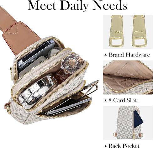 INICAT Anti Theft Small Crossbody Sling Bags RFID Blocking Chest bag for Women in Saudi Arabia