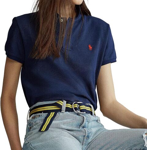 Women's Classic Fit Short Sleeve Polo Shirts in Saudi Arabia