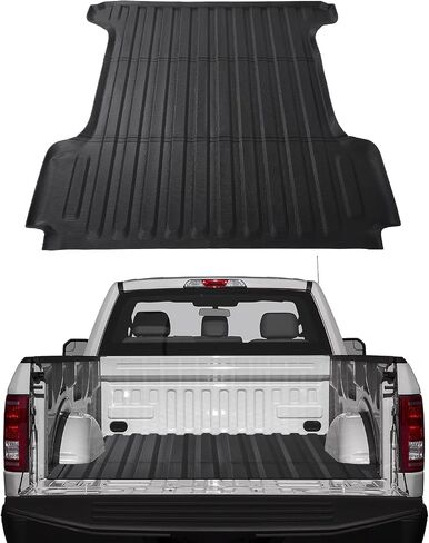MIROZO Truck Bed Mats Compatible with 2007-2019 Chevrolet Silverado 2500,All-Weather Protection TPE Truck Bed Liner Super Duty 6.8FT Long Bed in Saudi Arabia
