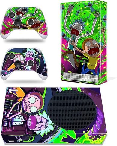 Anime X-Box Series S Protectors Skin Cover, X-Box Series S Console Controller Skins Cover Protectors, Scratch Resistant, Bubble-Free Stickers Protectors Accessories for X-Box Series S in Kuwait