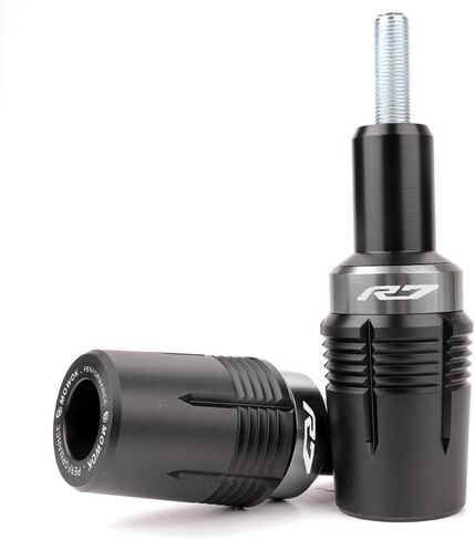 مزلقات إطار MOWOK لـ Yamaha R7 YZFR7 2021 2022 2023 2024 ملحقات الدراجات النارية وسادة حماية من التصادم بكرات وسادة حماية من السقوط YZF-R7 (أسود) in Saudi Arabia