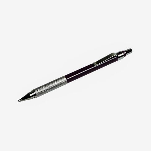 PIPER Quadrata Metal Mechanical Pencil 0.5mm with Erasers and HB #2 Lead Refills for Art, Sketching, Writing, Drafting (4 colors) (Satin Silver) in Saudi Arabia