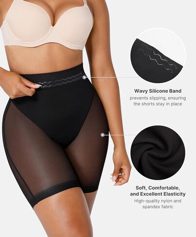 SHAPELLX Shapewear Tummy Control High Waist Shaping Butt Lifting Shorts Cincher Girdle Womens Body Shaper Panties in Saudi Arabia