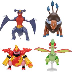 Pokemon Battle Feature Figure 4 Pack - Features Four 4.5-Inch Battle Ready Figures