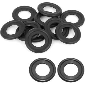 25PCS M14 Car Oil Drain Plug Gasket, Rubber Crush Washer Sealing Gasket, Automotive Engine Oil Crush Washers Replacement Accessories, Universal for SUV, Truck, RV and More (M14)