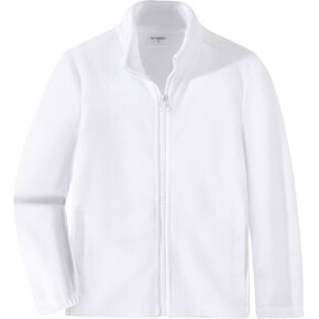 Spring&Gege Boys Lightweight Full-Zip Soft Polar Fleece Jackets for Children
