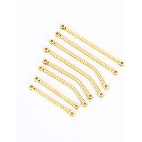 RCAWD Full High Clearance Upgraded Copper Linkage Rods for Traxxas TRX-4M 1/18 4WD Parts