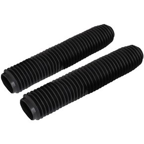 Motorcycle Universal Front Fork XR250 DR200/250 KDX200/250 F650 Shock Absorber Dust Cover Motorcycle Rubber Dust Proof Sleeve, US-1834-Black