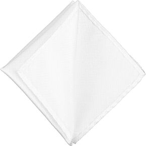 Molain Mens Pocket Square Satin Pocket Square for Men Solid Color Handkerchief Suit Pocket Squares Classic Pure Silk Hankies