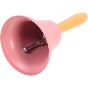 GALPADA Metal Hand Bell Handheld Call Service Bell Desktop Bell Tea Dinner Bell Game Bell for Christmas Church Adults Classroom Wedding