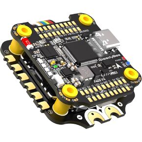 SpeedyBee F405 V4 60A Flight Controller Stack: 30x30 Stack with 4in1 60A ESC Board,Wireless Betaflight Configuration,Blackbox,Barometer for FPV