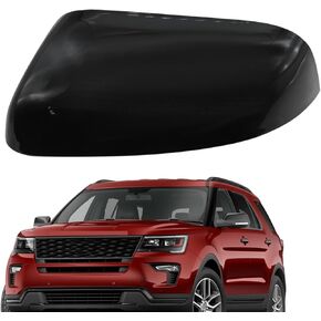 GB5Z-17D743-AA Driver Left Side Mirror Cover Cap Black Color Compatible with Explorer 2016 2017 2018 2019