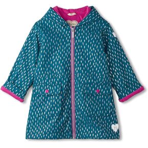 Hatley Boys' Mini Lightening Bolts Peplum Rain Coat (Toddler/Little Big Kid)