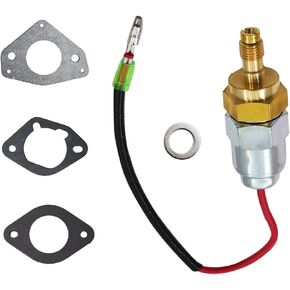 Carburetor Fuel Solenoid 2475722-S Replacement for Kohler Engines with Gaskets