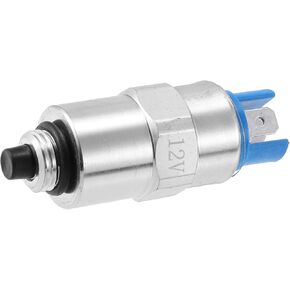 Motoforti Fuel Cut-off Shut Off Solenoid Valve 12V 7167-620C for PERKINS for MITSUBISHI for CATERPILLAR Long-lasting