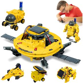STEM 6-in-1 Solar Robot Kit for Kids 8-12 Stem Building Toys, Science Educational Kit Stem Toys for Boys Age 8-12,Kids Toys Birthday Gifts for 8 9 10 11 12 Years Old Boys Girls Teens